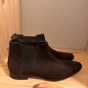 Men's Brown Suede Chelsea Boots